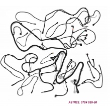 Жгут моторного отсека дв.Cummins ГаZель-некст c 05.2013г. (без туманок)