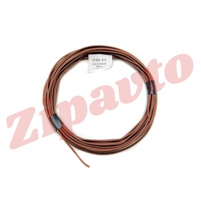 Провод сечением 0,5 кв. мм коричневый (отрезок 10 м.)