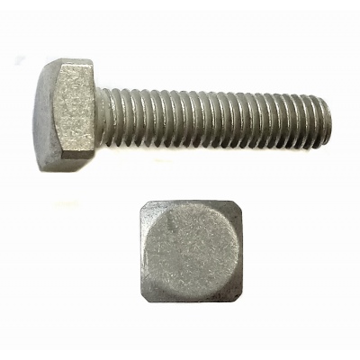 Болт М6х25 крепления клемм АКБ (с квадр. головкой)