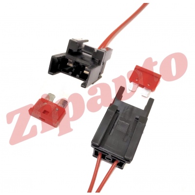 Соединитель проводов (088)  Колодка с предохранителем (1- конт.) в сборе +1 плавкий предохр.