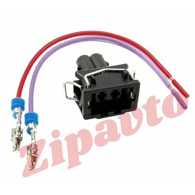 Соединитель проводов (109) разъём церкуляционной помпы БОШ для Вебасто с двумя направляющими