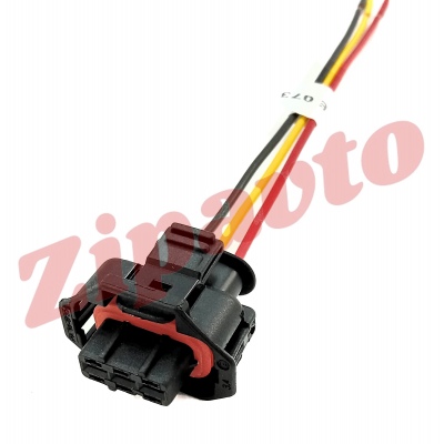 Соединитель проводов (073) разъём к датч. высокого давления в топливной рейке ГазЭль